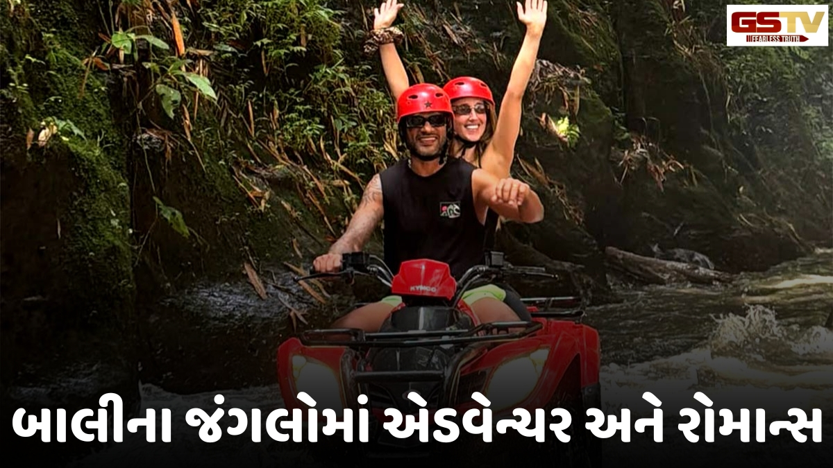 VIDEO: Shikhar Dhawanનું પત્ની સોફી સાથે લિપલોક! બાલીના જંગલોમાં રોમેન્ટિક થયું કપલ