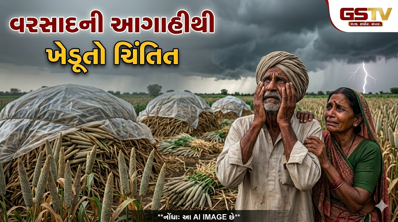 VIDEO:વરસાદની આગાહીથી ખેડૂતો ચિંતિત
