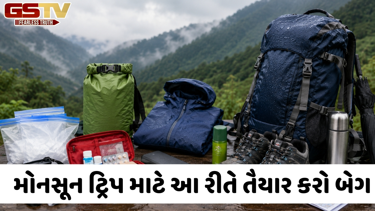VIDEO: Travel Tips / મોનસૂન ટ્રિપ પર જઈ રહ્યા છો? તો કપડા સિવાય આ વસ્તુઓ પણ જરૂર કરો પેક