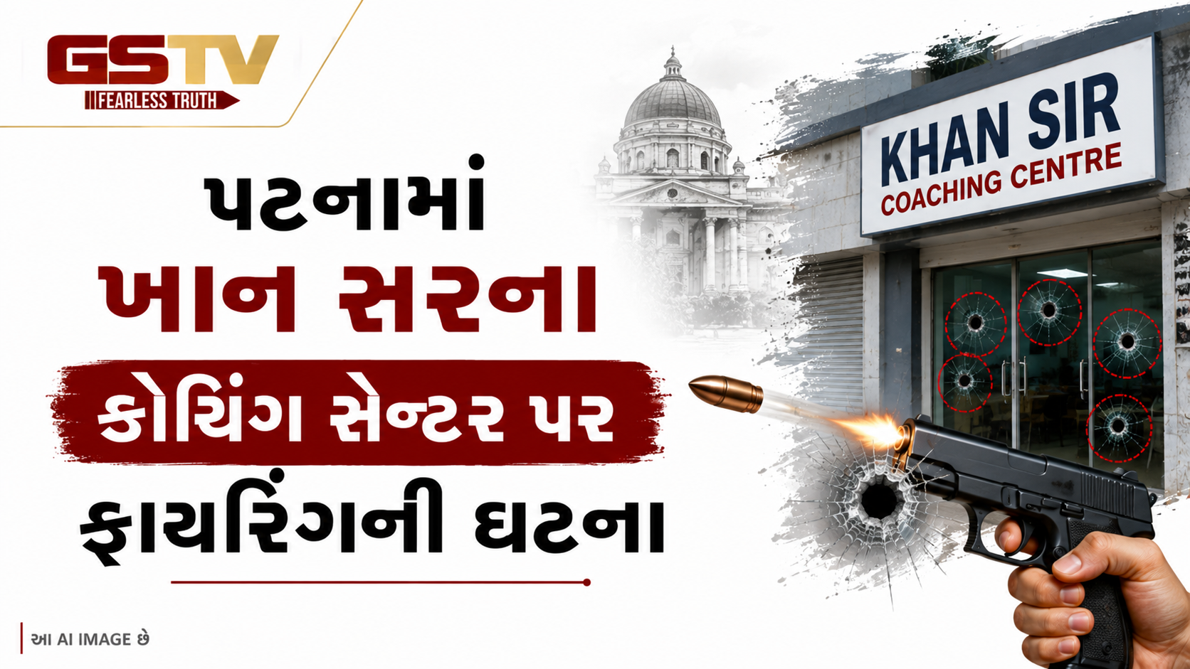 VIDEO: પટનામાં ખાન સરના કોચિંગ સેન્ટર પર ફાયરિંગની ઘટના