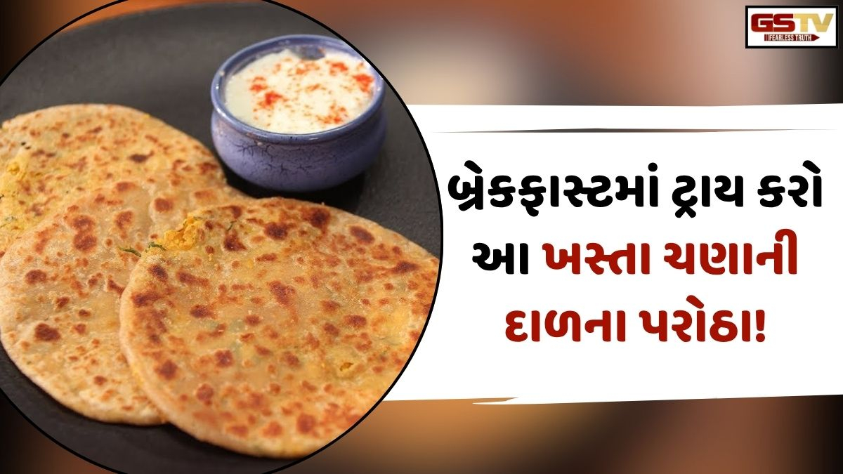 VIDEO: Recipe/ રોજના એ જ પરોઠાથી થઈ ગયા છો બોર? ટ્રાય કરો ગરમા-ગરમ મસાલેદાર 'ચણાની દાળના પરોઠા'!