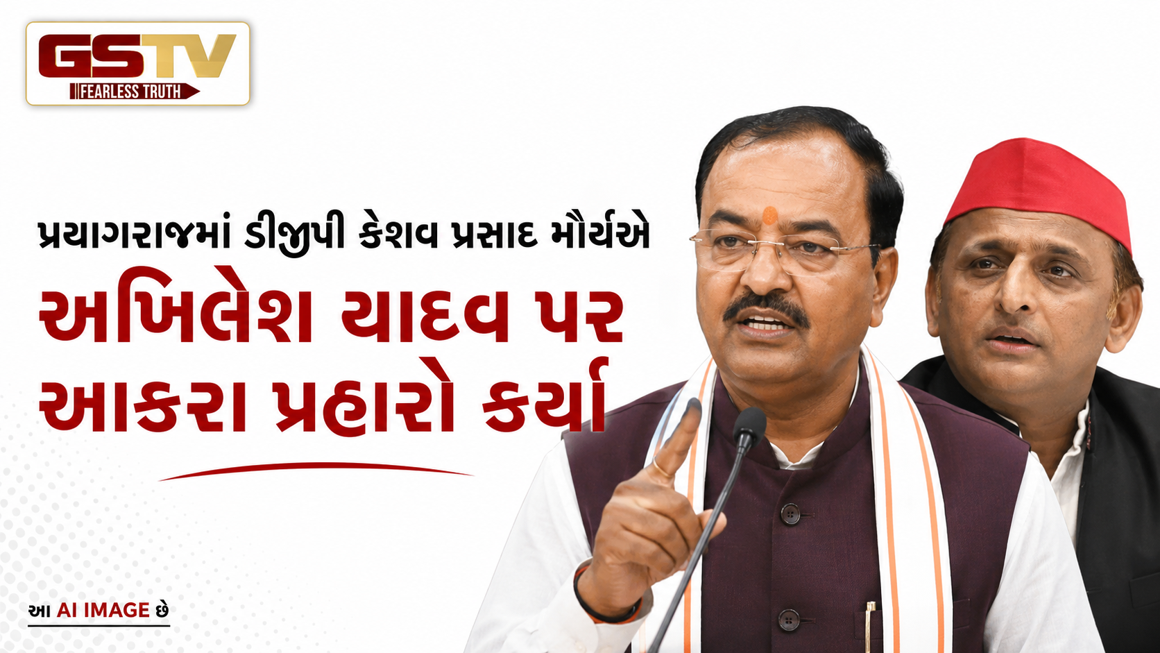 VIDEO: ઉત્તર પ્રદેશના પ્રયાગરાજમાં રાજ્યના નાયબ મુખ્યમંત્રી કેશવ પ્રસાદ મૌર્યએ સમાજવાદી પાર્ટી ના વડા અખિલેશ યાદવ પર આકરા પ્રહારો કર્યા
