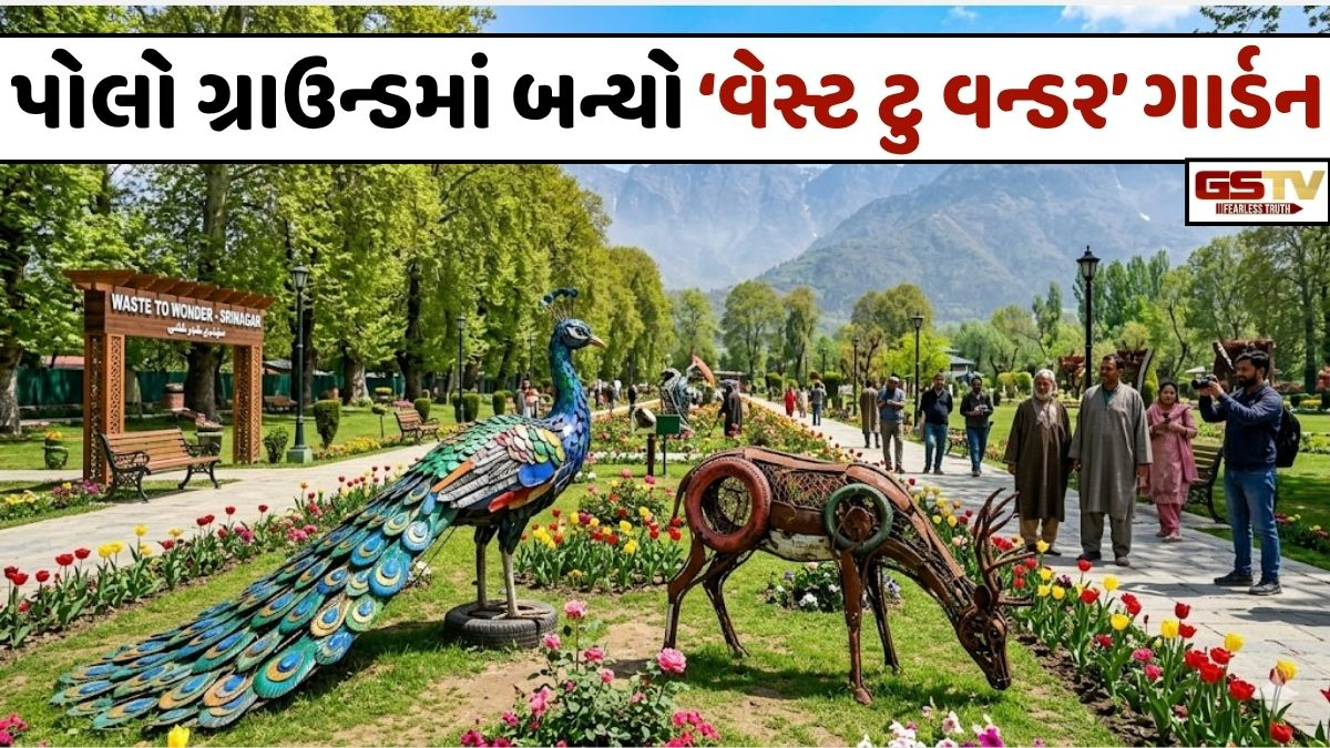 VIDEO: ANDAR NI VAAT/ શ્રીનગરના પોલો ગ્રાઉન્ડમાં બન્યો જમ્મુ-કાશ્મીરનો પ્રથમ ‘વેસ્ટ ટુ વન્ડર’ ગાર્ડન