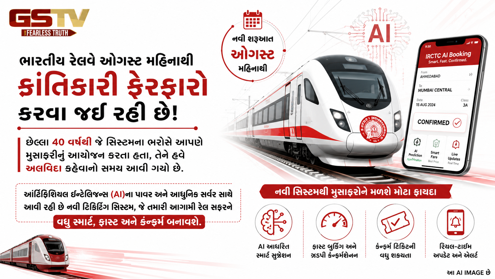 છેલ્લા 40 વર્ષથી ચાલતી સિસ્ટમ બદલશે ભારતીય રેલવે: AI દ્વારા કરાશે મોટા ફેરફારો, મુસાફરોને થશે આ ફાયદા
