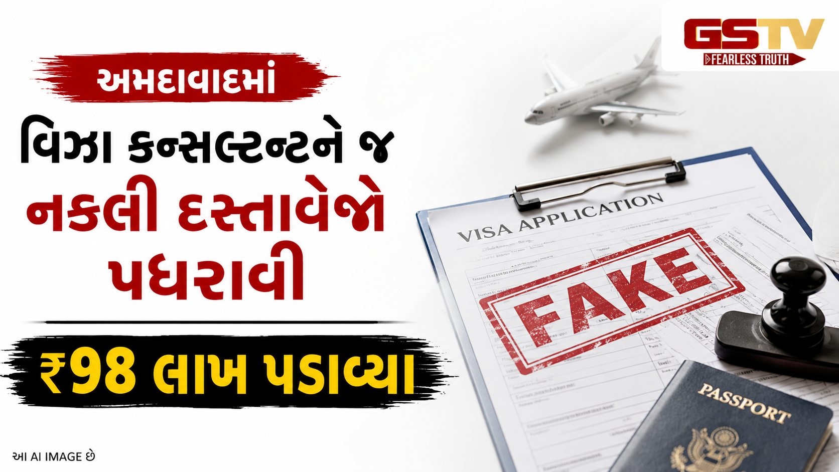 Ahmedabadમાં વિઝા કન્સલ્ટન્ટ સાથે જ 'ખેલ' થઈ ગયો! કેનેડાના નકલી LMIA લેટર પધરાવી કરી ₹98.15 લાખની છેતરપિંડી