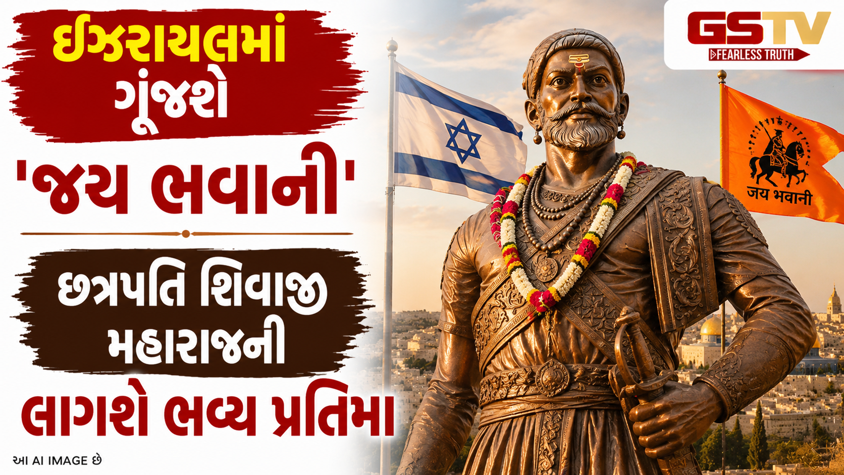 ઈઝરાયલમાં સ્થાપિત થશે છત્રપતિ શિવાજી મહારાજની ભવ્ય પ્રતિમા, વિદેશમાં વધશે ભારતનું ગૌરવ