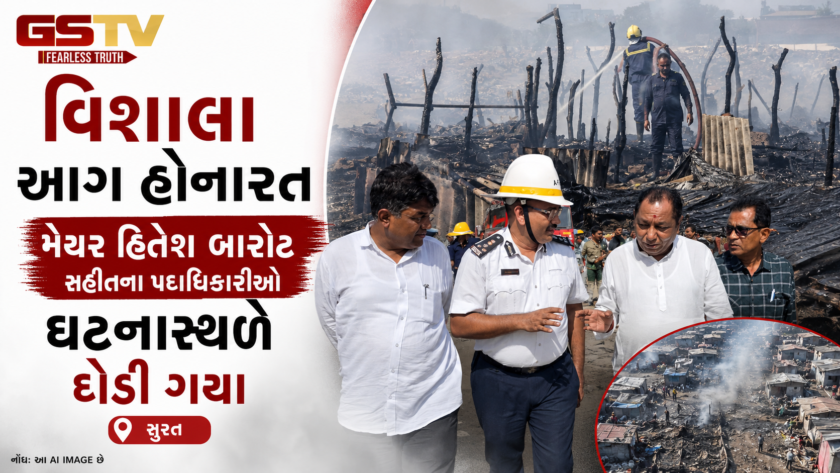 Ahmedabad : વિશાલા સર્કલ પાસે લાગેલી ભીષણ આગની ઘટના, મેયર સહિત પદાધિકારીઓ દોડ્યા