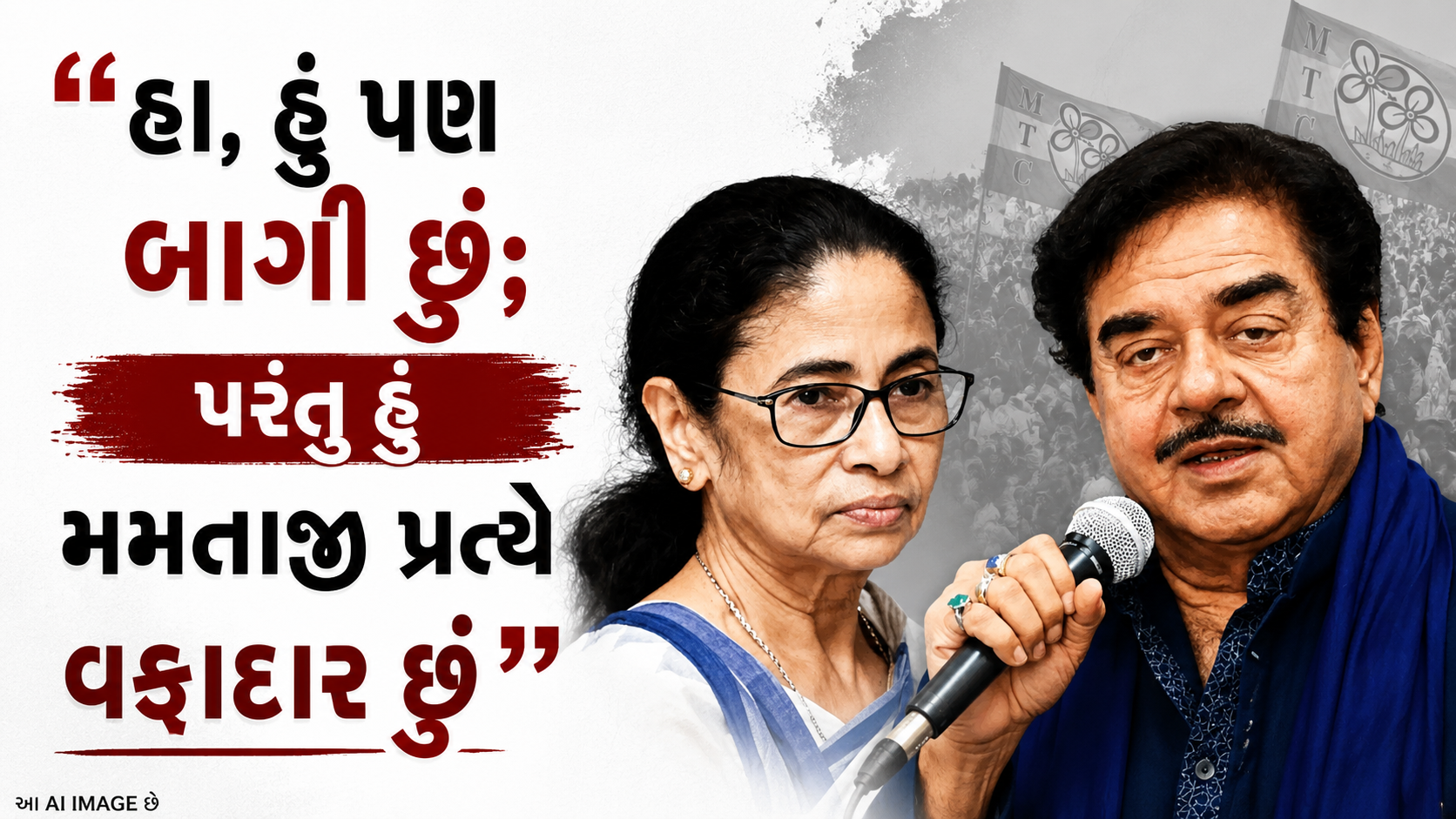 TMCમાં બળવા વચ્ચે મમતા બેનર્જીને મોટી રાહત, શત્રુઘ્ન સિન્હાએ કહ્યું– ‘મુશ્કેલ સમયમાં દીદીનો સાથ નહીં છોડું’