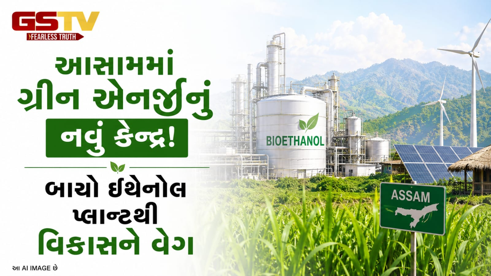 VIDEO: આસામમાં ગ્રીન એનર્જીનું નવું કેન્દ્ર! બાયો ઇથેનોલ પ્લાન્ટથી વિકાસને વેગ