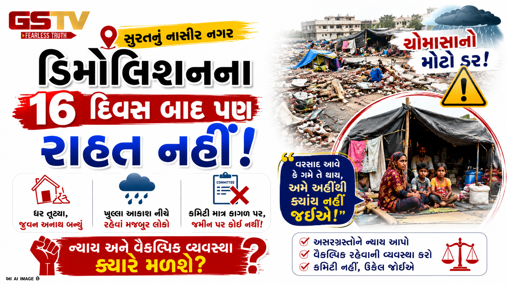 VIDEO : નાસીરનગરમાં ન્યાયની રાહ, પીડિતોનો તંત્ર સામે આક્રોશ