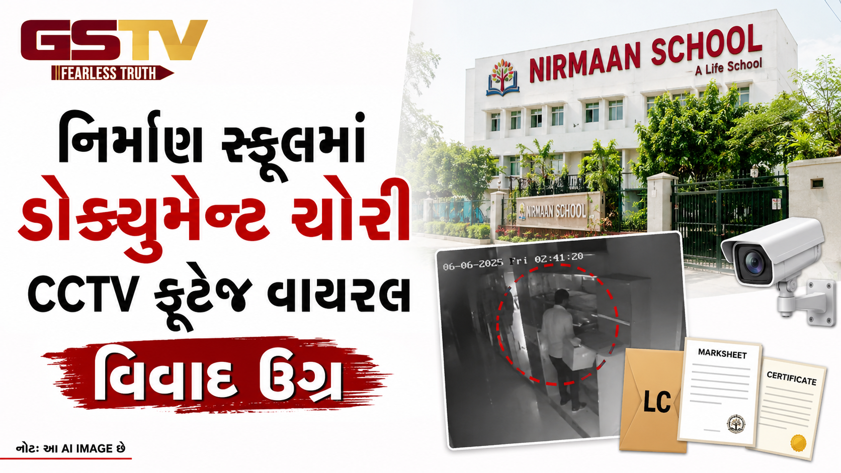 VIDEO : ડોક્યુમેન્ટ ચોરી વિવાદ મામલે એબીવીપીનું વિરોધ પ્રદર્શન