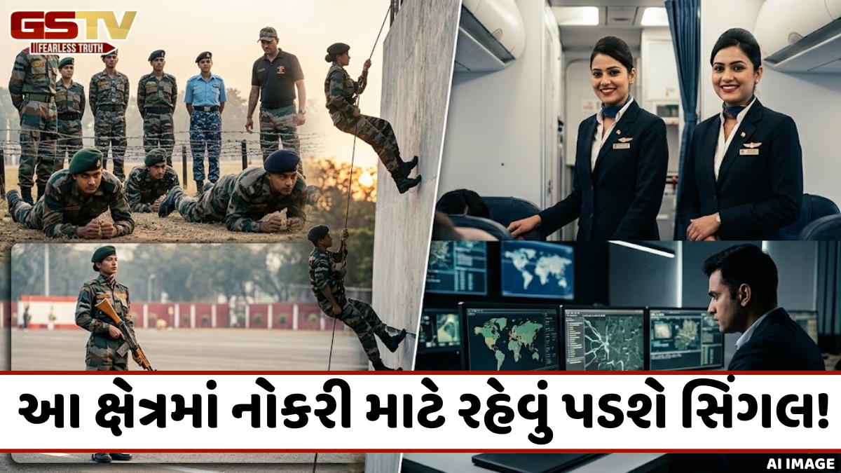 VIDEO: નોકરી જોઈએ છે કે દુલ્હા-દુલ્હન? આ ક્ષેત્રોમાં લગ્ન કરેલા ઉમેદવારો માટે છે 'નો એન્ટ્રી'