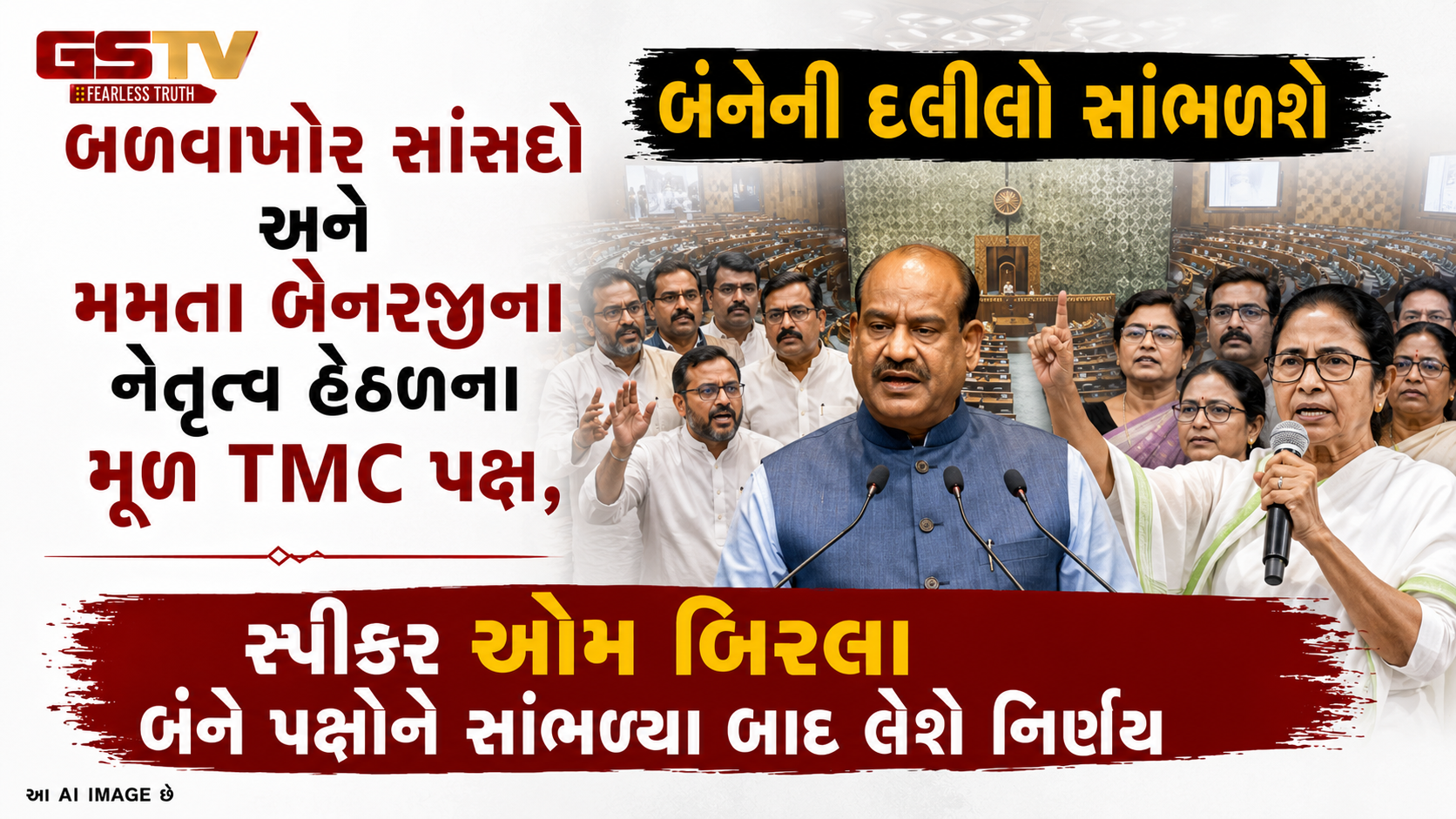 TMCમાં 20 સાંસદોના બળવા મુદ્દે મમતા જૂથને પક્ષ રજૂ કરવા આમંત્રણ, બંને પક્ષોને સાંભળ્યા બાદ સ્પીકર લેશે નિર્ણય
