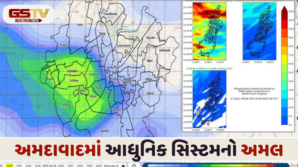 Ahmedabad News: AMC દ્વારા અમલમાં મૂકાઈ અદ્યતન રેઇનફોલ વેધર ફોરકાસ્ટિંગ સિસ્ટમ, જાણો કઈ રીતે તે કરશે કામ