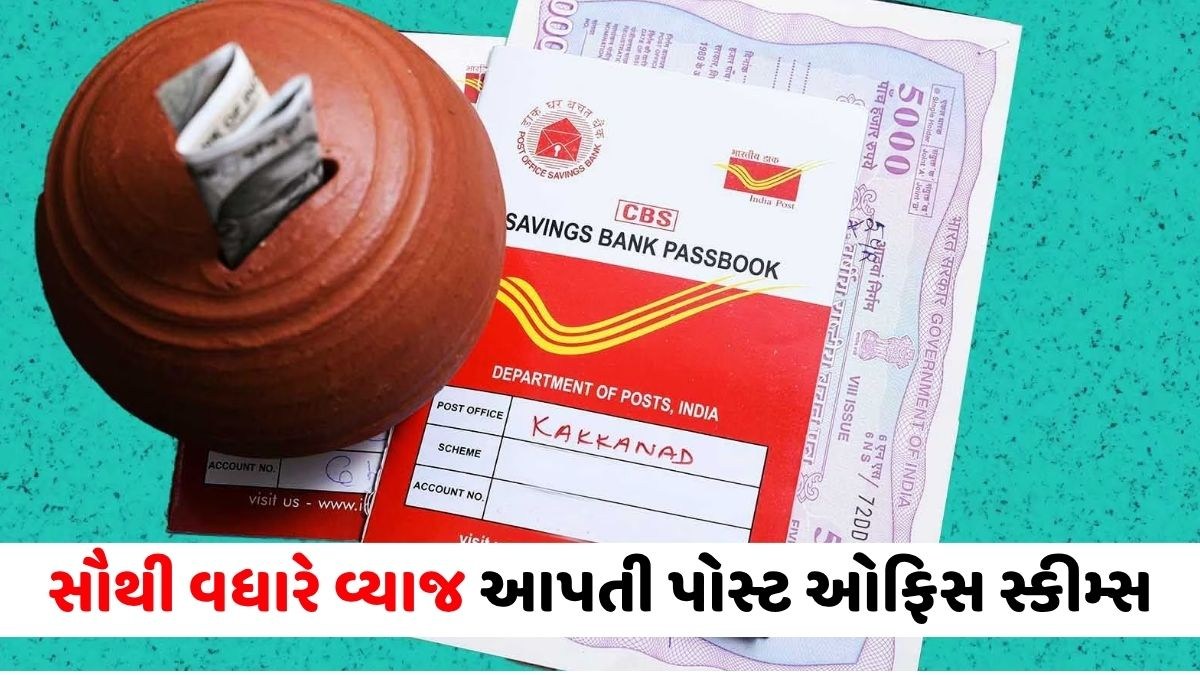 પોસ્ટ ઓફિસની ટોપ સેવિંગ સ્કીમ્સ: સુરક્ષિત રોકાણ સાથે ખાતરીયુક્ત રિટર્ન