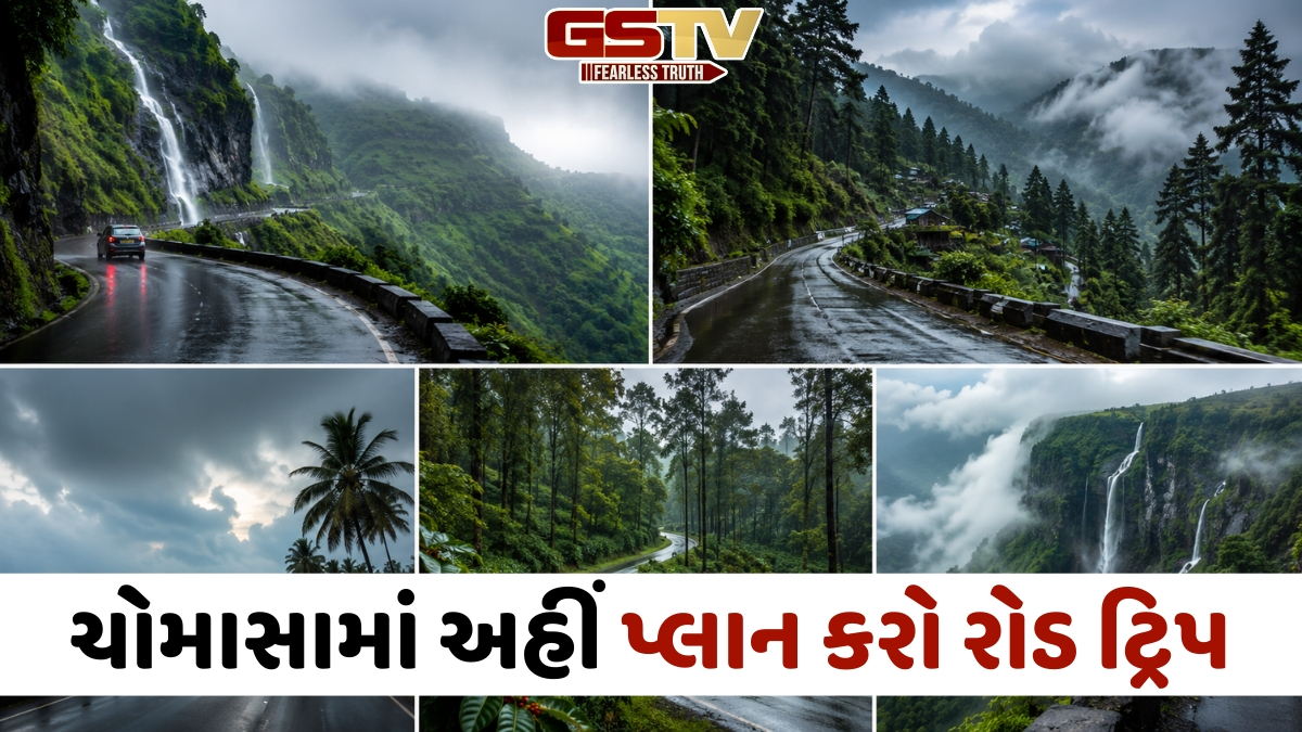 VIDEO: ચોમાસા દરમિયાન વધુ સુંદર બની જાય છે આ રસ્તાઓ, પાર્ટનર સાથે રોડ ટ્રિપ માટે છે પરફેક્ટ