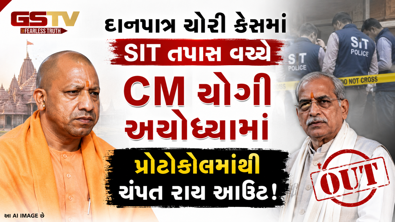 રામ મંદિર દાન વિવાદ વચ્ચે સીએમ યોગી આવતી કાલે જશે અયોધ્યા, ચંપત રાયને CMના કાર્યક્રમથી દૂર રહેવા નિર્દેશ