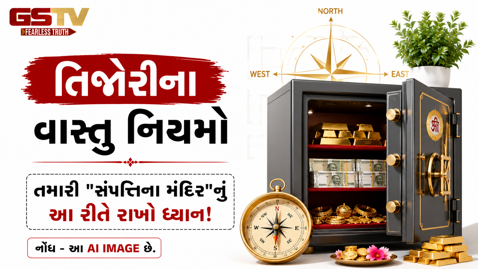 વાસ્તુ શાસ્ત્ર: તિજોરીમાં ભૂલથી પણ ન રાખતા આ ચીજો, નહીંતર થઈ જશો ગરીબ!