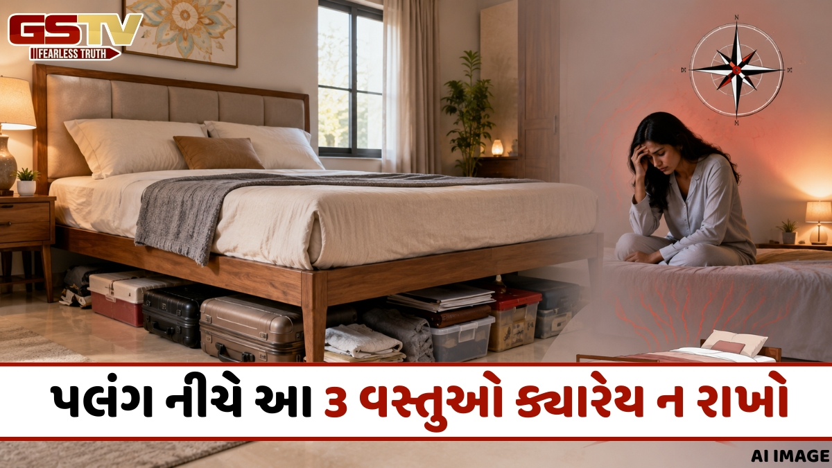 શું ઘરમાં જગ્યા મર્યાદિત છે અને તમે તમારા પલંગ નીચે વસ્તુઓ રાખો છો? જાણો વાસ્તુ શાસ્ત્રમાં તેના ગેરફાયદા