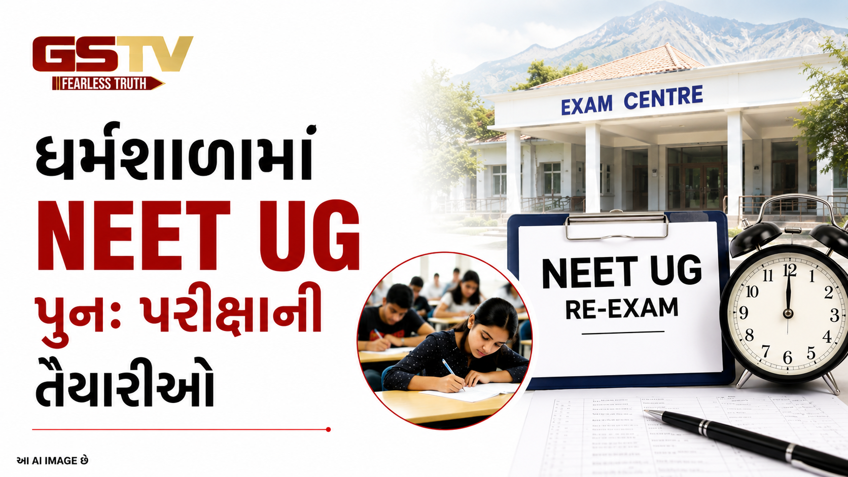 VIDEO : ધર્મશાળામાં NEET UG પુનઃ પરીક્ષાની તૈયારીઓ