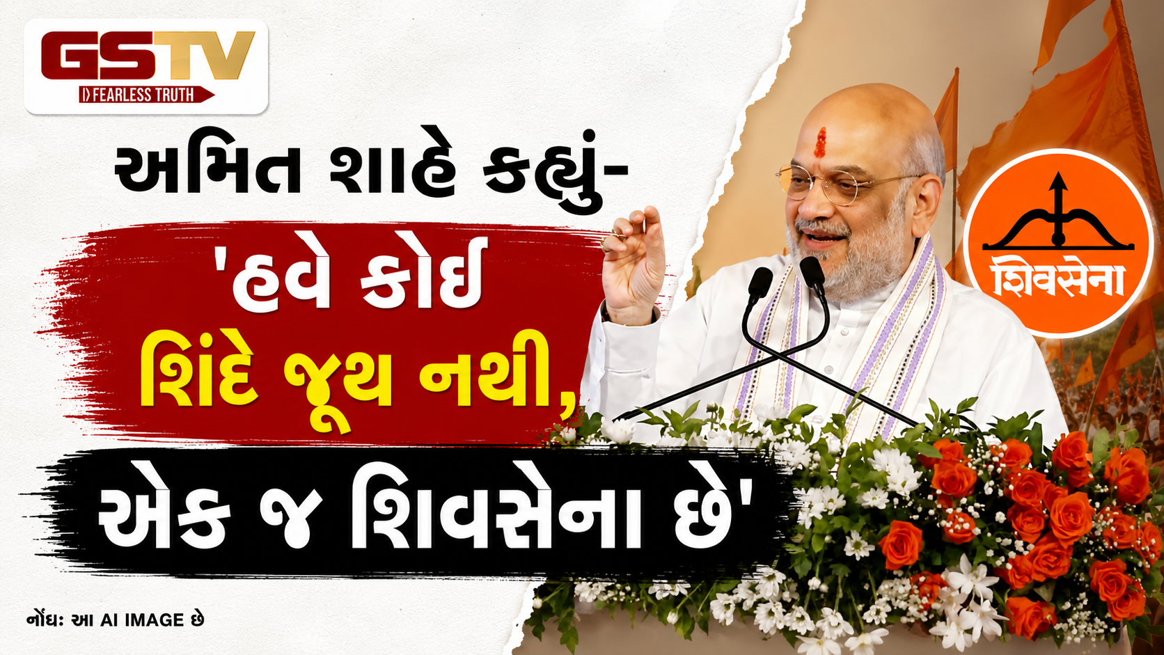 VIDEO : પહેલા શિંદે જૂથ કહેવું પડતું હતું, હવે માત્ર શિવસેના...': કોલ્હાપુરની રેલીમાં કેન્દ્રીય ગૃહમંત્રીનો હુંકાર