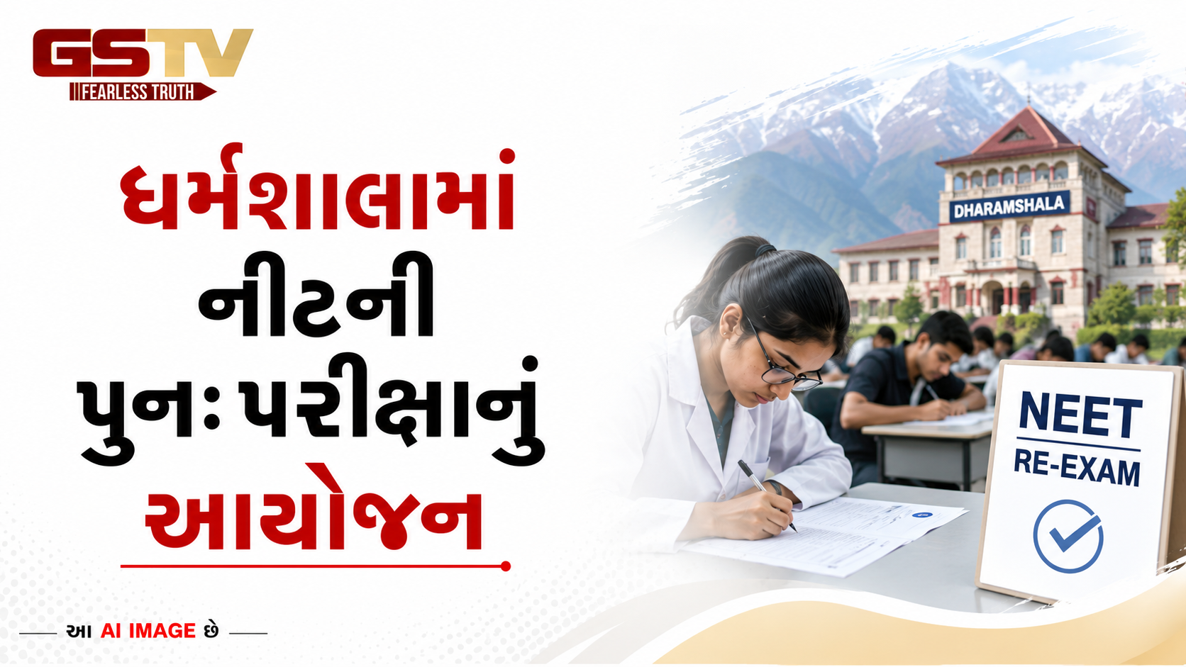 VIDEO: ધર્મશાલામાં નીટની પુનઃપરીક્ષાનું આયોજન