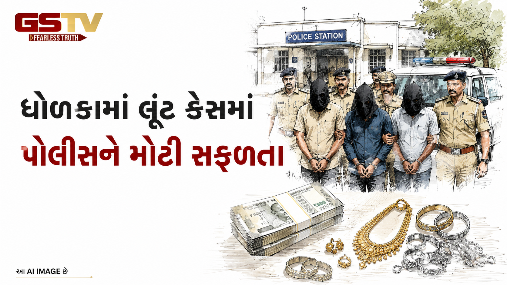 VIDEO : ધોળકા લૂંટ કેસમાં પોલીસે 3 આરોપીઓની ધરપકડ કરી