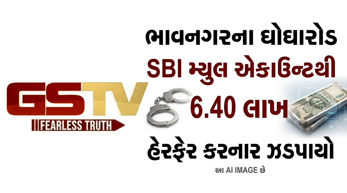 VIDEO: ભાવનગરના ઘોઘારોડ  SBI મ્યુલ એકાઉન્ટથી 6.40 લાખની હેરફેર કરનાર ઝડપાયો