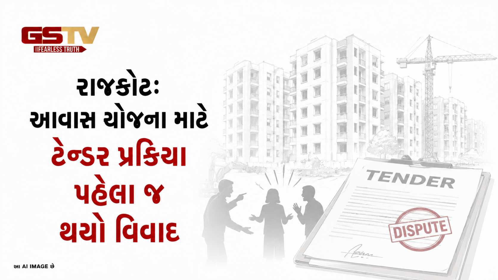 VIDEO: રાજકોટઃ આવાસ યોજના માટે ટેન્ડર પ્રક્રિયા પહેલા જ થયો વિવાદ