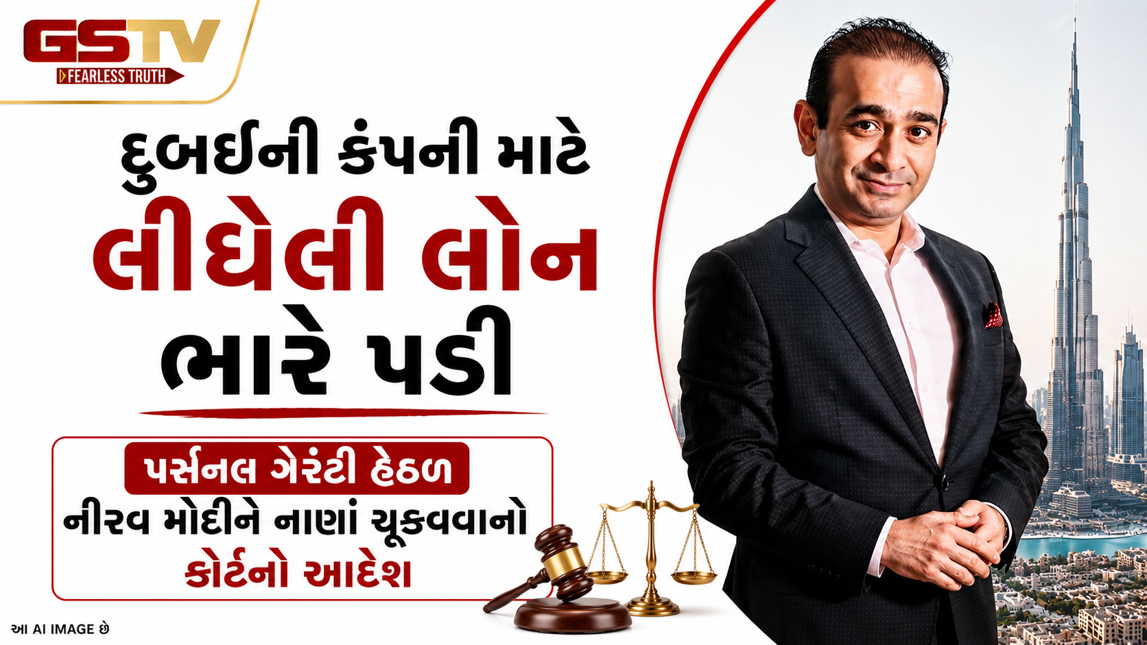 લંડન કોર્ટમાં ભાગેડુ નીરવ મોદીને મોટો આંચકો: બેંક ઓફ ઇન્ડિયા સામે ₹100 કરોડનો કેસ હાર્યો