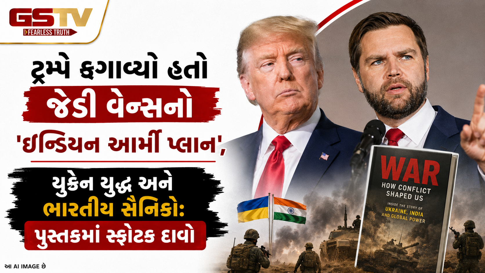 યુક્રેન યુદ્ધમાં જેડી વેન્સ ભારતીય સૈનિકોને તહેનાત કરવા માગતા હતા, મોદી નહીં માને કહી ટ્રમ્પે ફગાવ્યો હતો પ્લાન