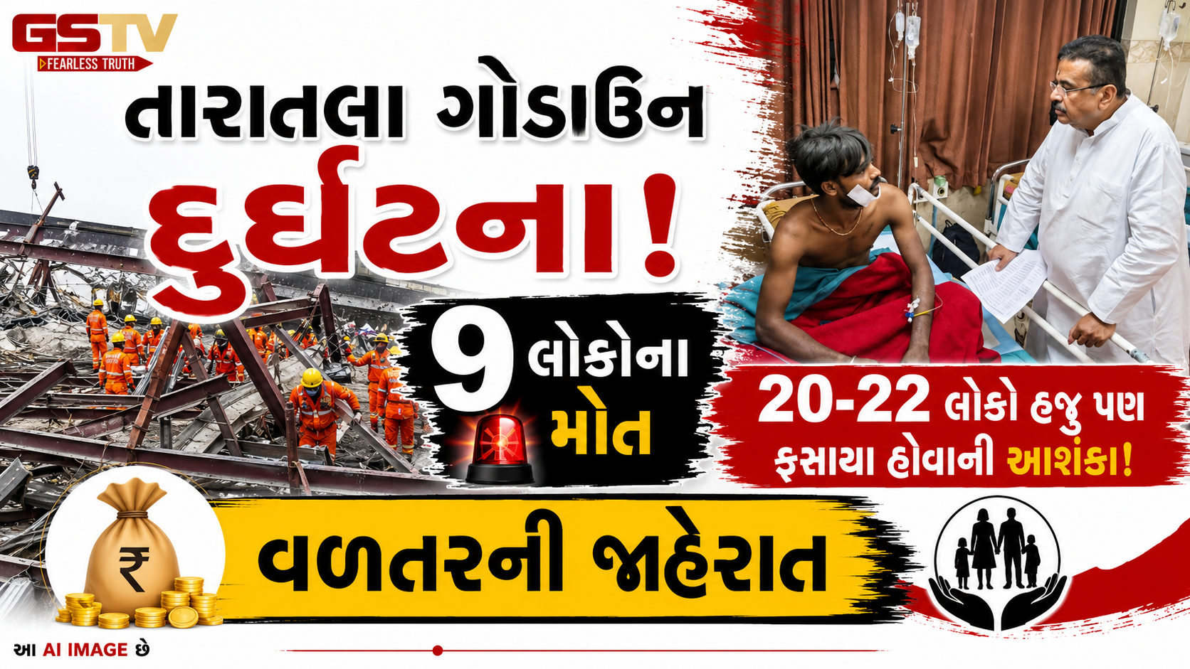'અંદરથી ચીસો સંભળાતી હતી', પ્રત્યક્ષદર્શીએ જણાવી તારાતલા દુર્ઘટનાની ભયાવહ સ્થિતિ; અત્યાર સુધીમાં 9 લોકોના મોત