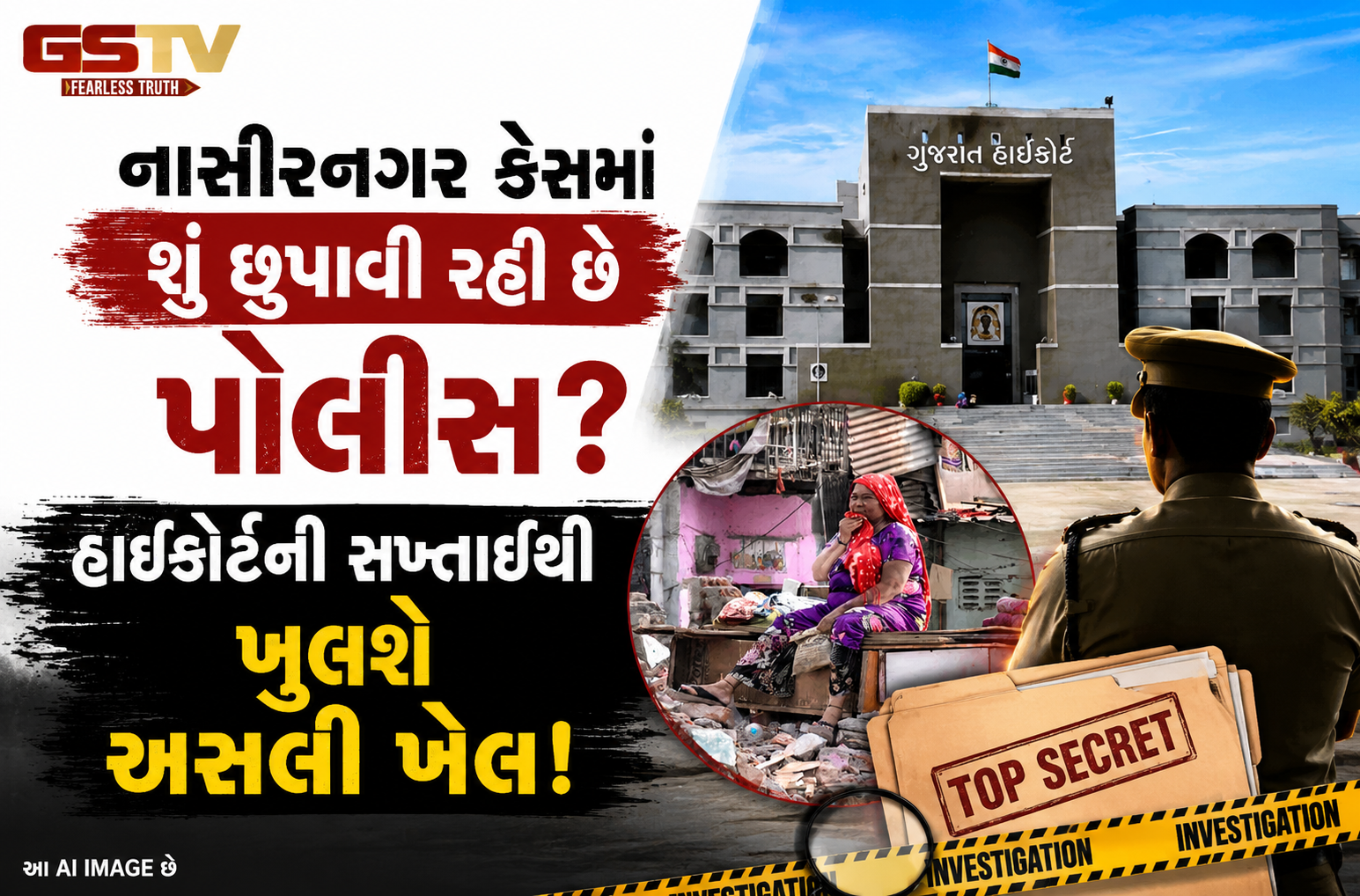 સુરત પોલીસ કમિશનરે કેમ ફરિયાદ ન લીધી? નાસીરનગર ડિમોલિશન કેસમાં હાઈકોર્ટે તંત્રને લીધું આડેહાથ