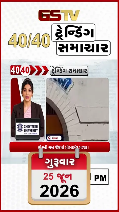 VIDEO : NEWS 40-40/ મોરબી સબજેલમાં મોબાઈલ મળ્યા