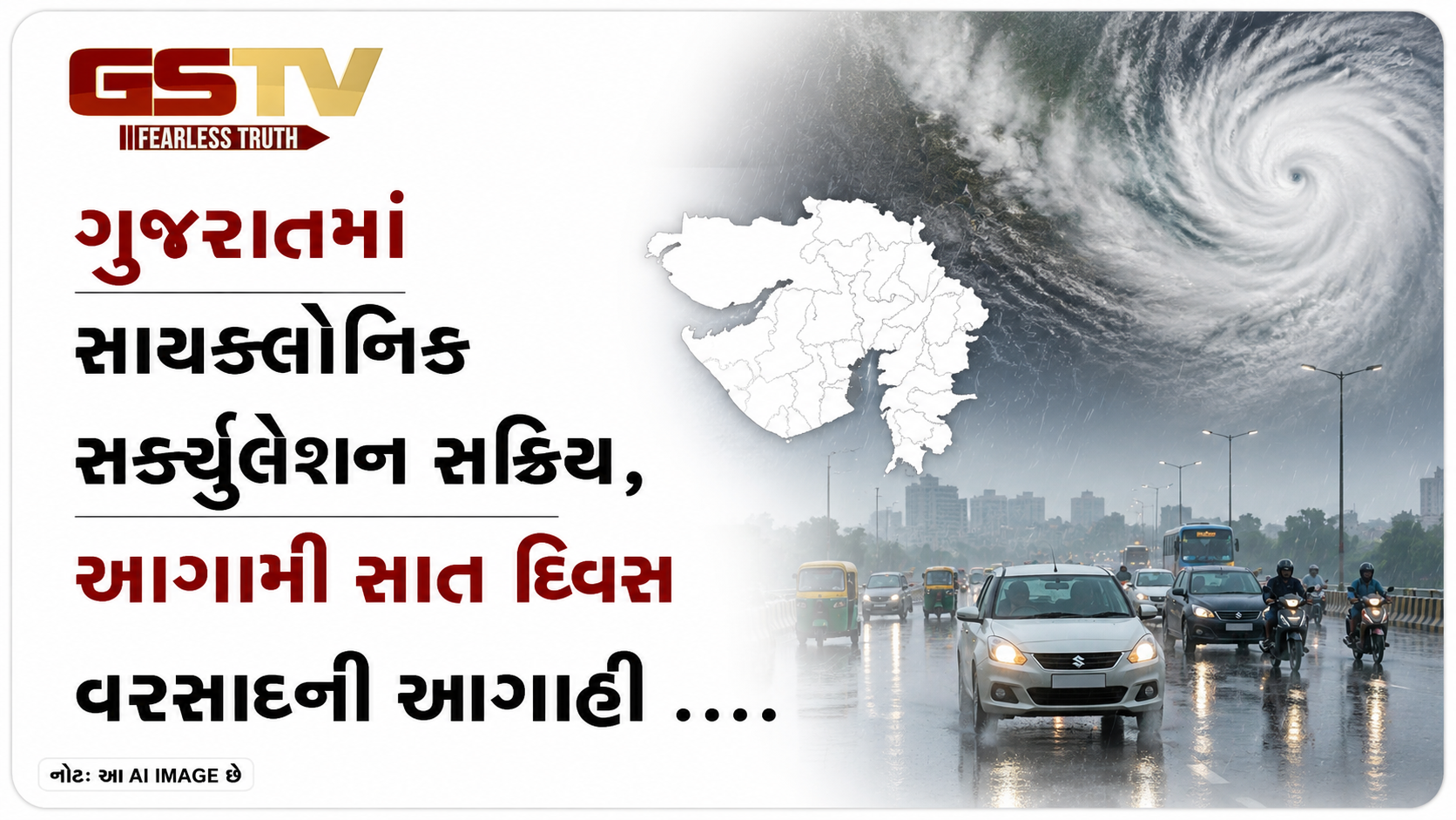 VIDEO: ગુજરાતમાં સાયક્લોનિક સર્ક્યુલેશન સક્રિય, આગામી સાત દિવસ વરસાદની આગાહી