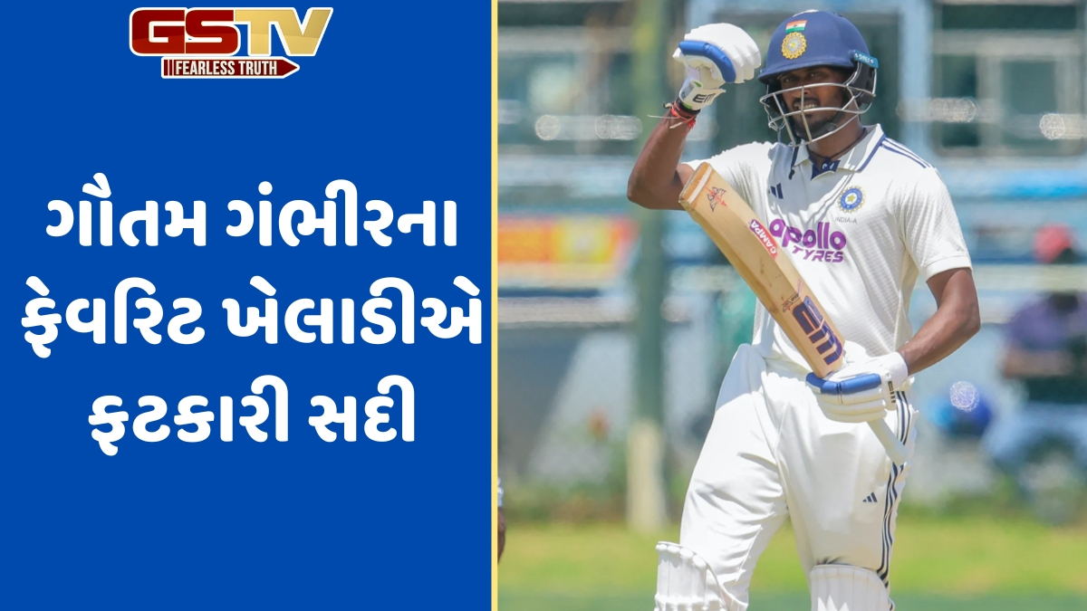 IND A vs SL A / ગૌતમ ગંભીરના ફેવરિટ ખેલાડીની શ્રીલંકા સામે શાનદાર બેટિંગ, સદી ફટકારી ટેસ્ટ ટીમમાં નંબર 3નો દાવો મજબૂત કર્યો