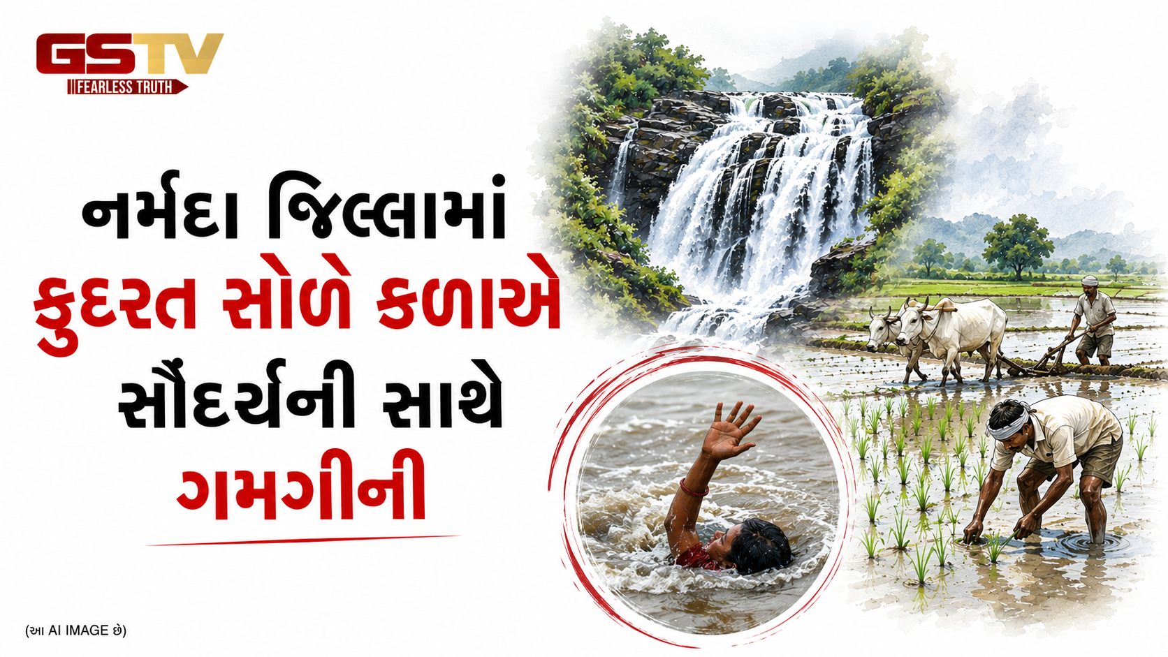 VIDEO: નિનાઈ ધોધનું મનમોહક સૌંદર્ય ખીલ્યું, ખેડૂતોમાં ખુશીનો માહોલ
