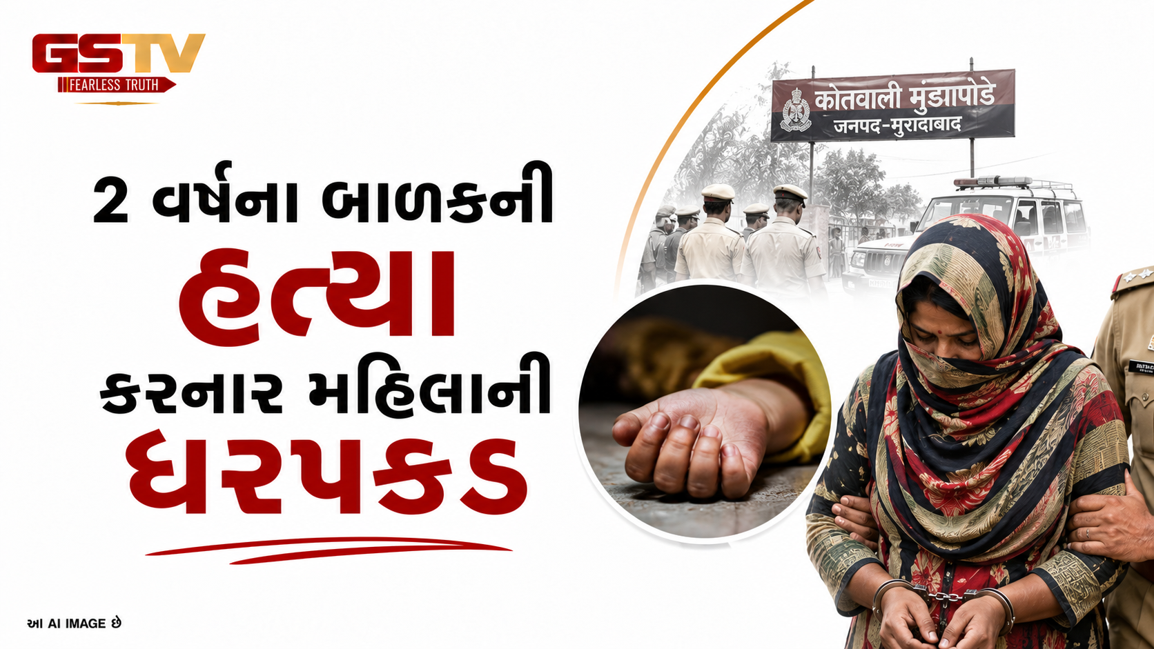 VIDEO: મુંડાપાંડે વિસ્તારમાં બે વર્ષના બાળકનું હત્યા કરી હોવાનો આરોપ, મહિલાની ધરપકડ
