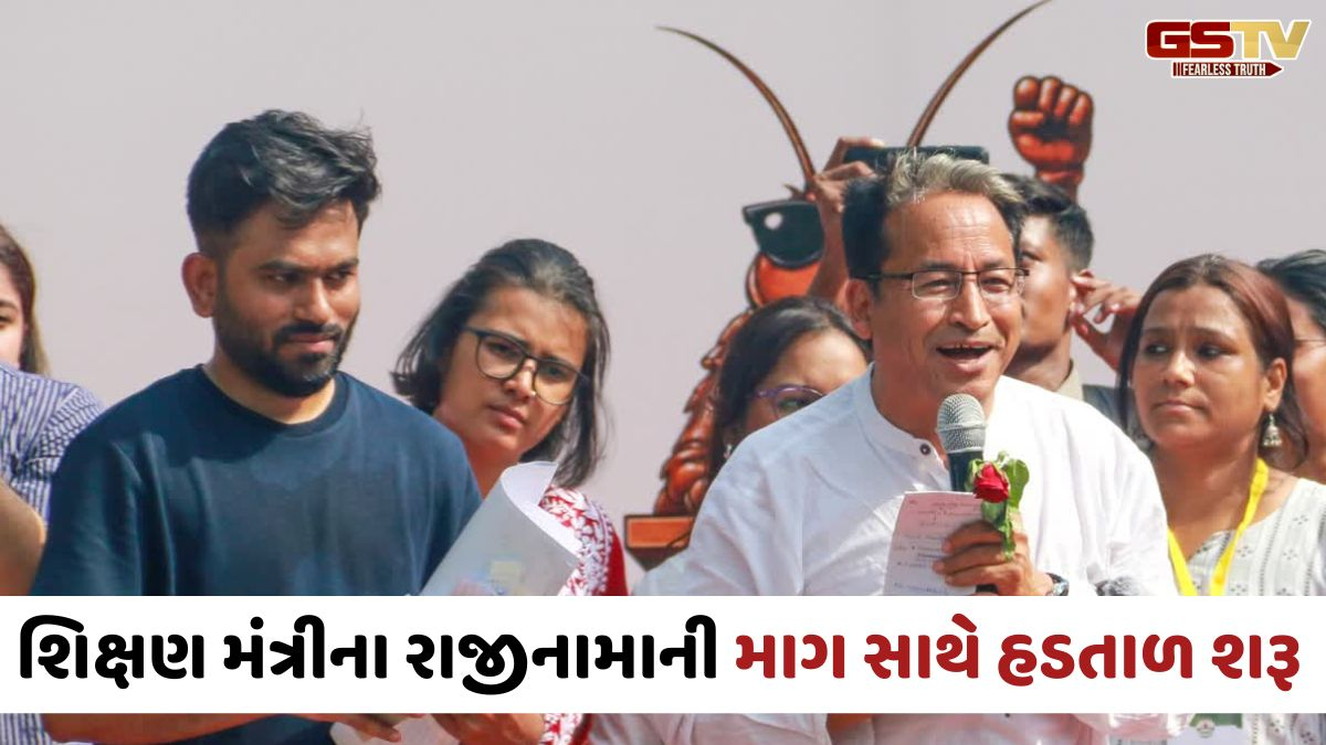 સોનમ વાંગચુકની અચોક્કસ મુદ્દતની ભૂખ હડતાળ શરૂ, ખેડૂત સંગઠનોએ આપ્યું સમર્થન