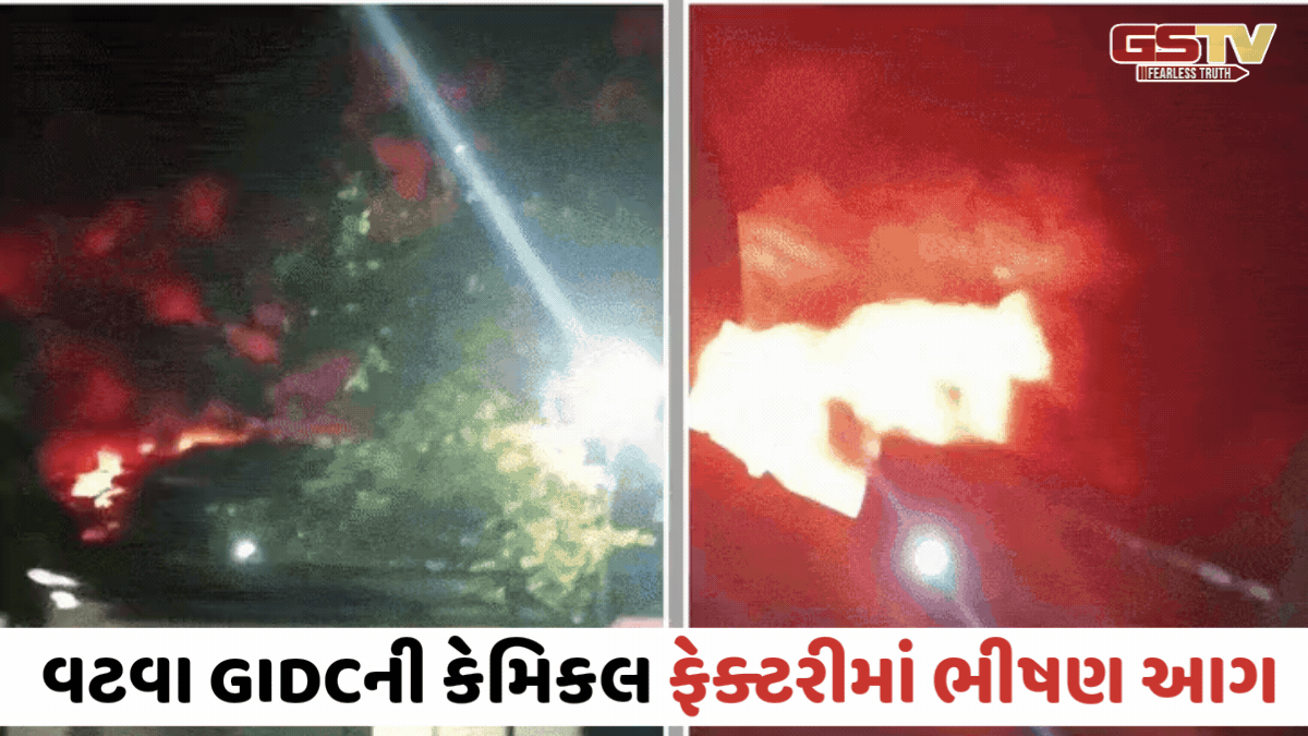 Ahmedabad: વટવા GIDCમાં કેમિકલ ફેક્ટરીમાં ભીષણ આગ, 22 ફાયર ફાઈટરોએ4 કલાકની ભારે જહેમત બાદ મેળવ્યો કાબૂ