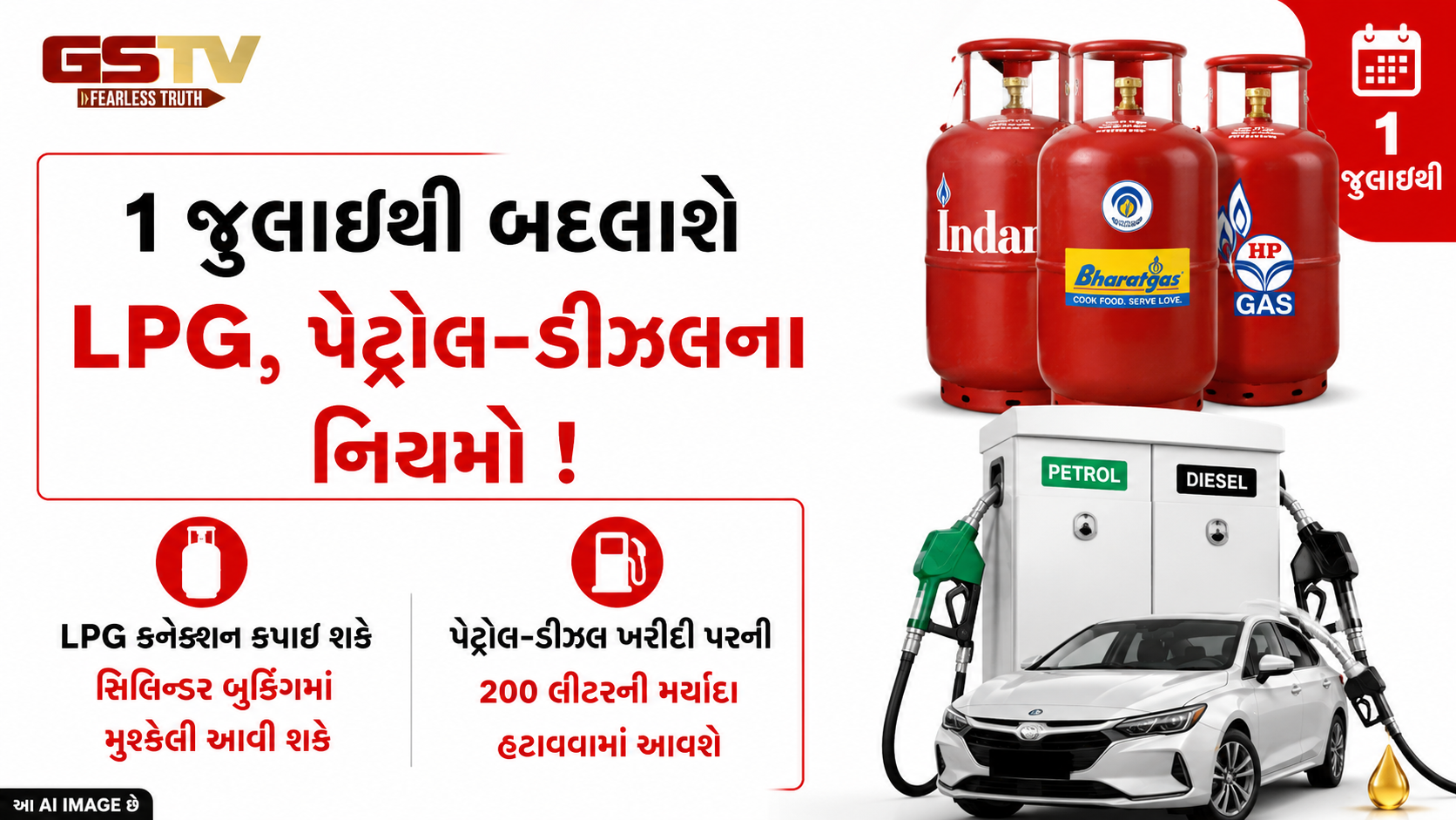 1 જુલાઈથી બદલાશે LPG અને પેટ્રોલ-ડીઝલના નિયમો, E-KYC નહીં કરો તો ગેસ કનેક્શન થઈ શકે બંધ!