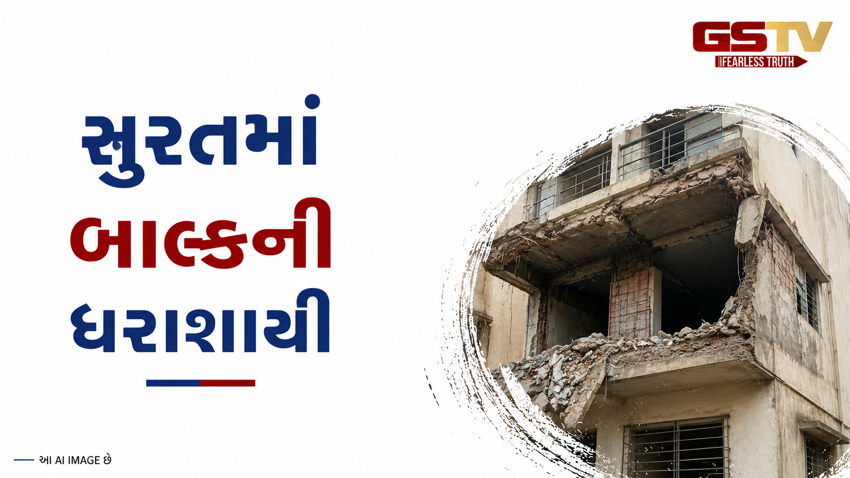 સુરતના પાંડેસરામાં મકાનની બાલ્કની ધરાશાયી, ફાયર બ્રિગેડે ફસાયેલા લોકોનું કર્યું સફળ રેસ્ક્યુ