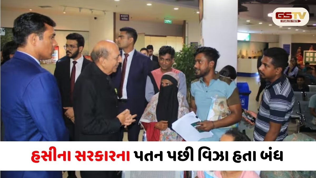 ૨૪ કલાકમાં ૧.૪૦ લાખ અરજીઓ: બાંગ્લાદેશમાં ભારતીય વિઝા સેન્ટરો પર કેમ ઉમટી હજારોની ભીડ?