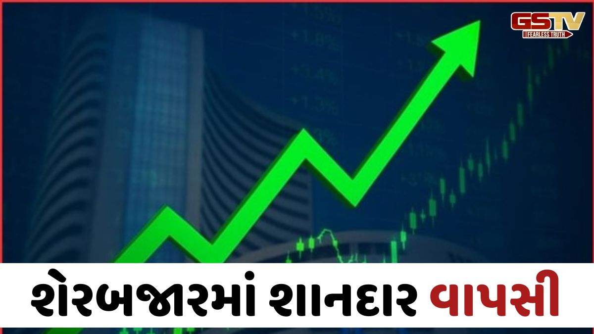 શેરબજારમાં તેજીનો માહોલ; સેન્સેક્સ 444 પોઇન્ટ ચઢ્યો; નિફ્ટી 24,000ને પાર