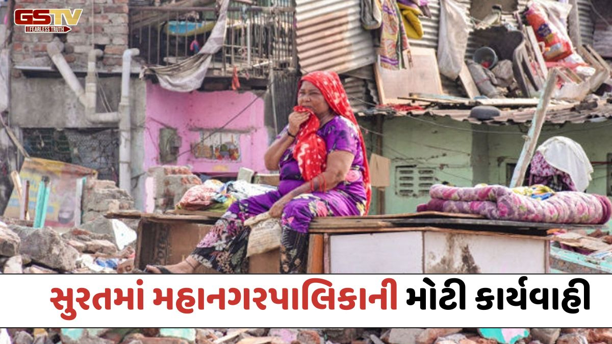 VIDEO: સુરતમાં મહાનગરપાલિકાની મોટી કાર્યવાહી