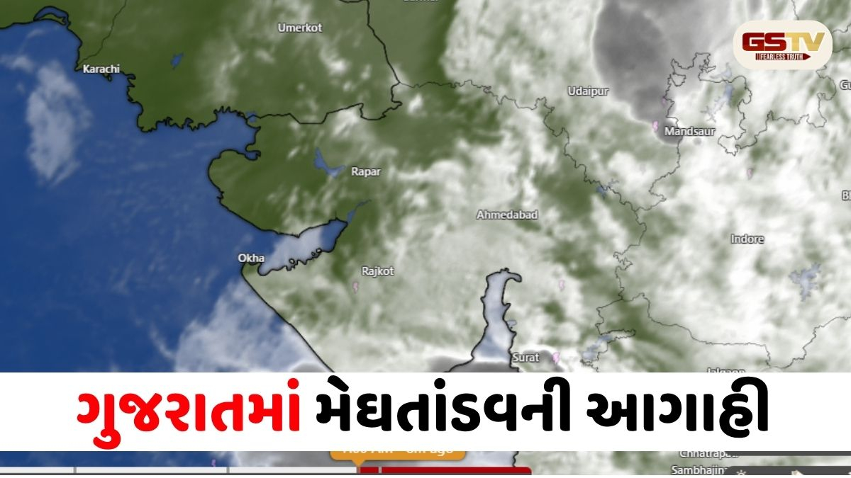 હવામાન વિભાગની મોટી ચેતવણી: આગામી 6 દિવસ ભારેથી અતિભારે વરસાદ, સૌરાષ્ટ્ર-દક્ષિણ ગુજરાતના 8 જિલ્લામાં રેડ એલર્ટ
