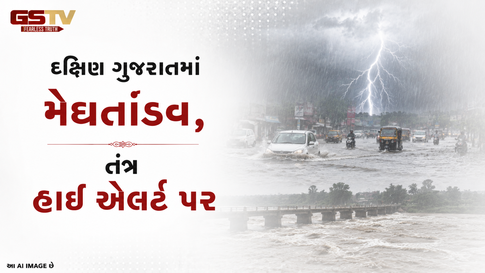 VIDEO: દક્ષિણ ગુજરાતમાં મેઘતાંડવ, તંત્ર હાઈ એલર્ટ પર
