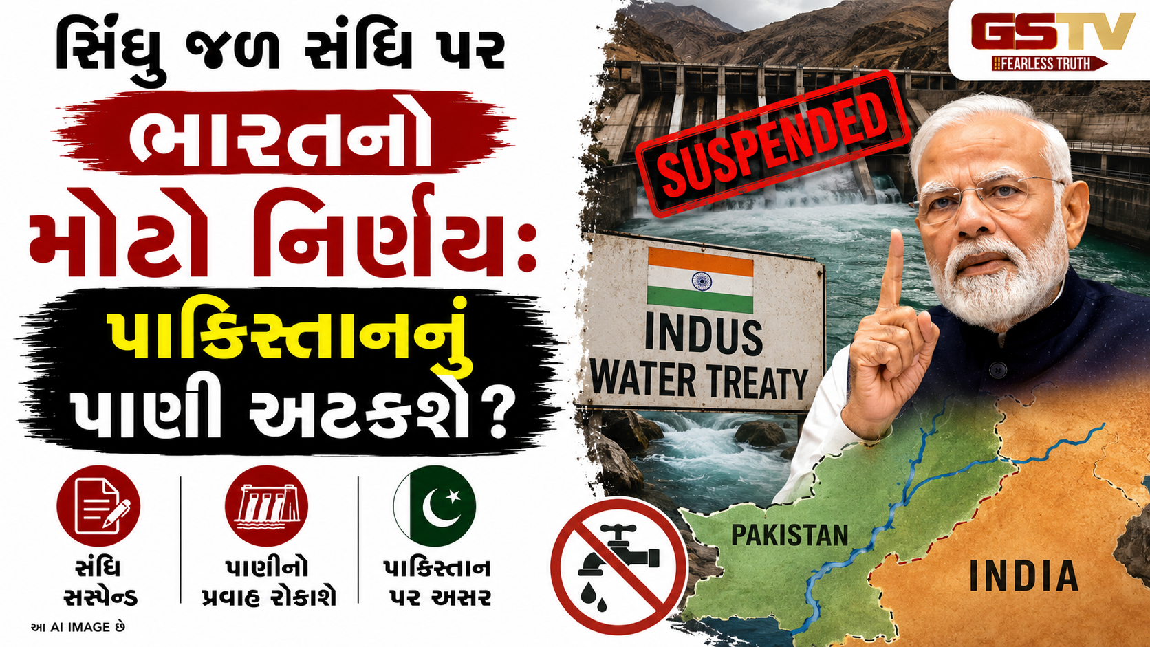 VIDEO: સિંધુ જળ સંધિ પર ભારતનું કડક વલણ, સરહદ પારના આતંકવાદ મુદ્દે પાકિસ્તાનને સ્પષ્ટ સંદેશ