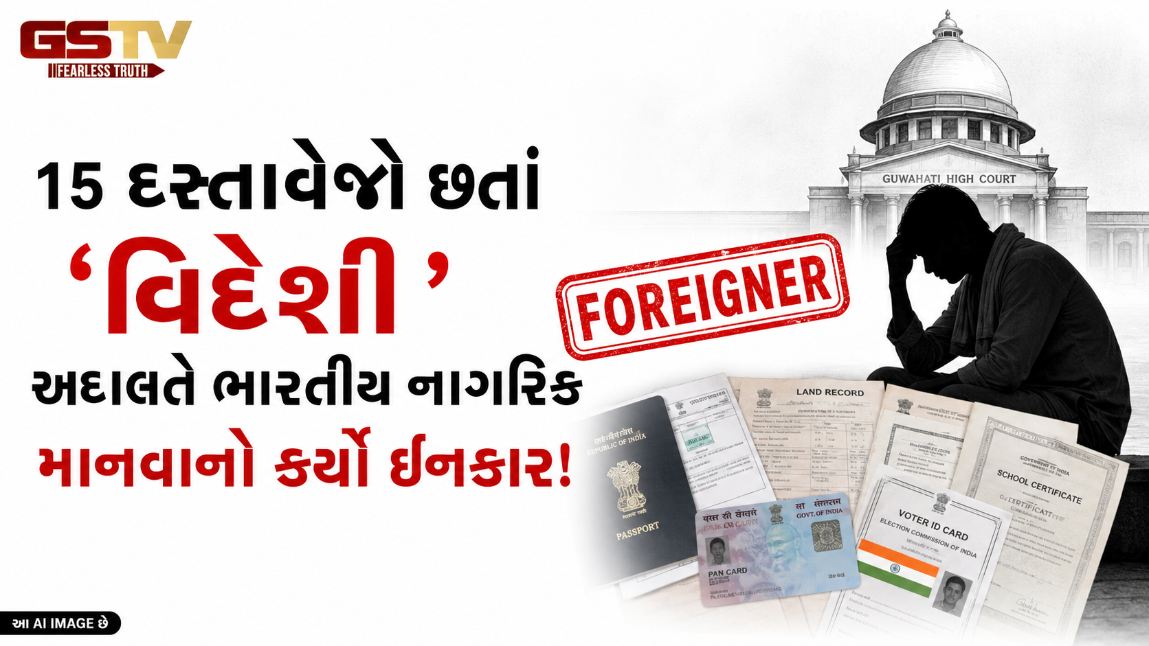 15 દસ્તાવેજો છતાં ભારતીય નાગરિક ન માન્યો, જાણો કેમ હાઇકોર્ટે આસામના મજૂરને 'વિદેશી' જાહેર કર્યો