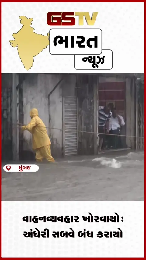 VIDEO: મુંબઈના અંધેરી સબવે નજીક ભારે વરસાદને પગલે જળબંબાકારની સ્થિતિ